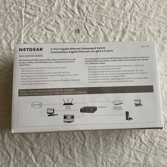 Netgear Ethernet Switch | New in pkg - Picture 2 of 2